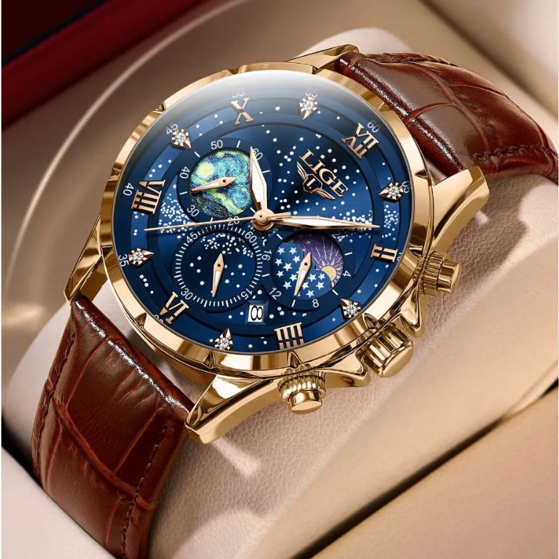 Relógio Masculino Lunar