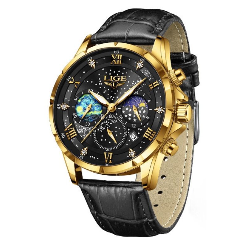 Relógio Masculino Lunar