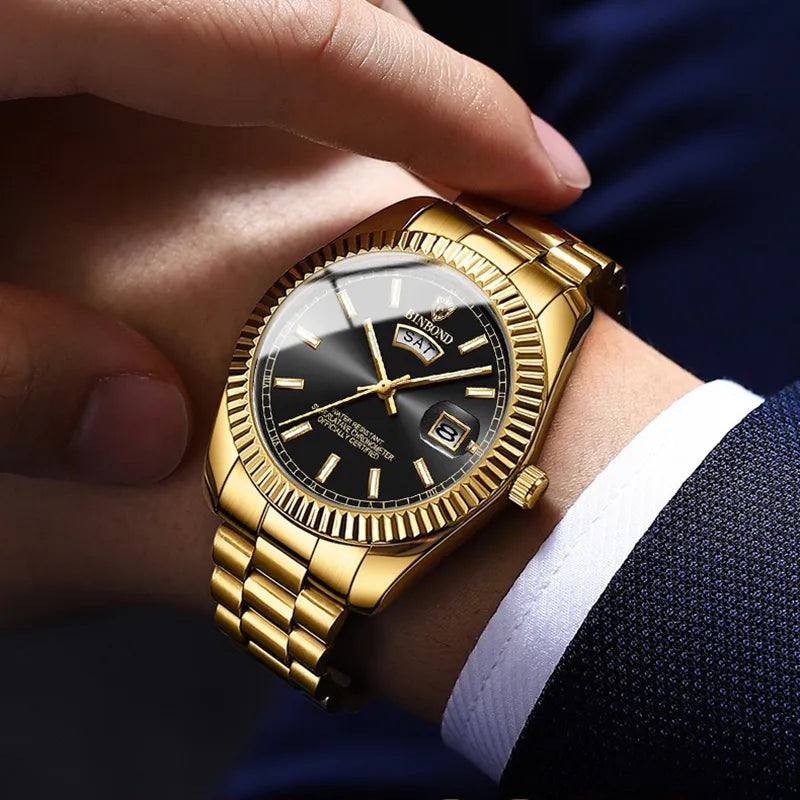 Relógio Masculino Aço Inoxidável Royal