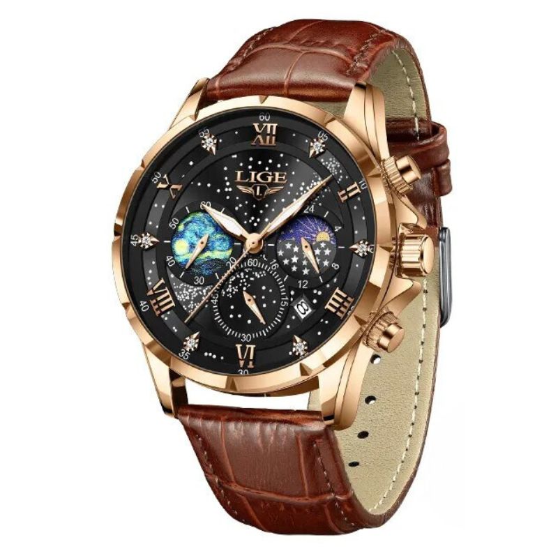 Relógio Masculino Lunar
