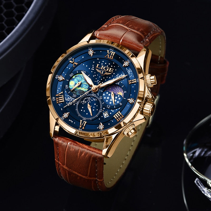 Relógio Masculino Lunar